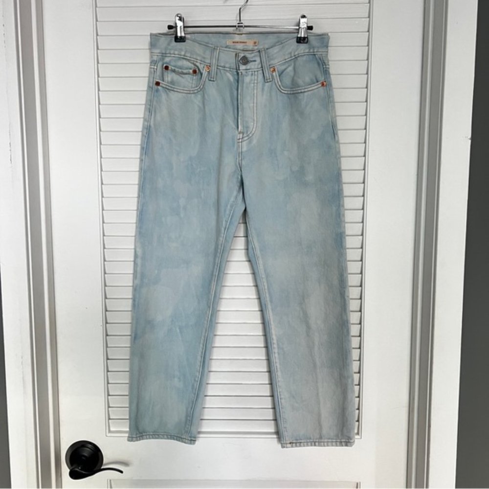 Levi’s Women's Cloud 9 Button Fly Denim S40197 Wedgie Straight Jeans Size 27